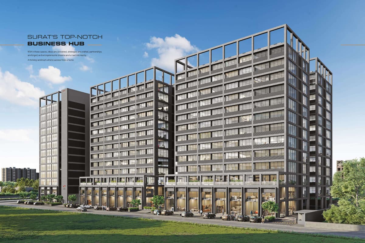 Premium Showrooms & Offices | Bhatar Main Road Surat | Rental Income | Passive Income 