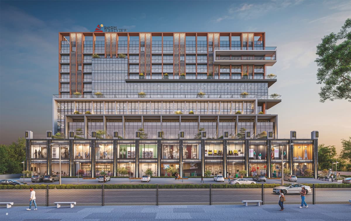Premium Offices & Retail Showrooms - Nr. Joggarspark Road, Surat. in Ghoddod Road