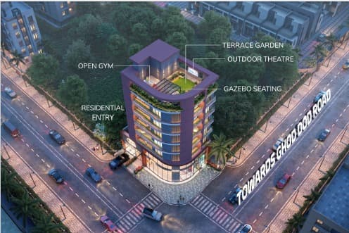 Premium Retails Showrooms & Flats - Ghoddod Road, Surat. in Ghoddod Road