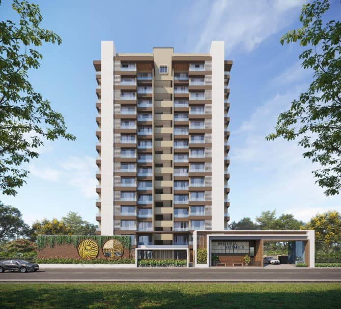3 BHK Flat For Sale In Bhimrad, Surat in Althan