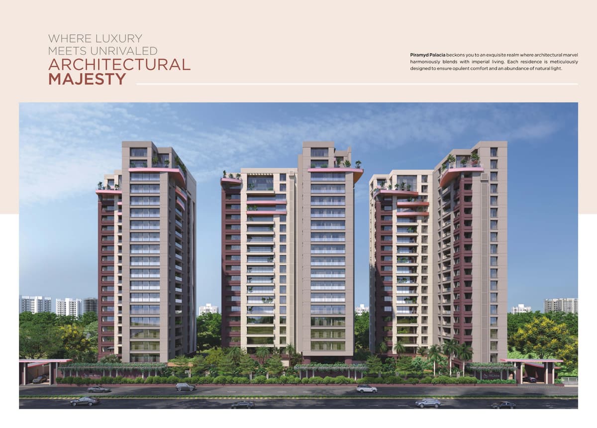4 BHK Luxurious Flats For Sale - In Vesu, Surat. in Vesu