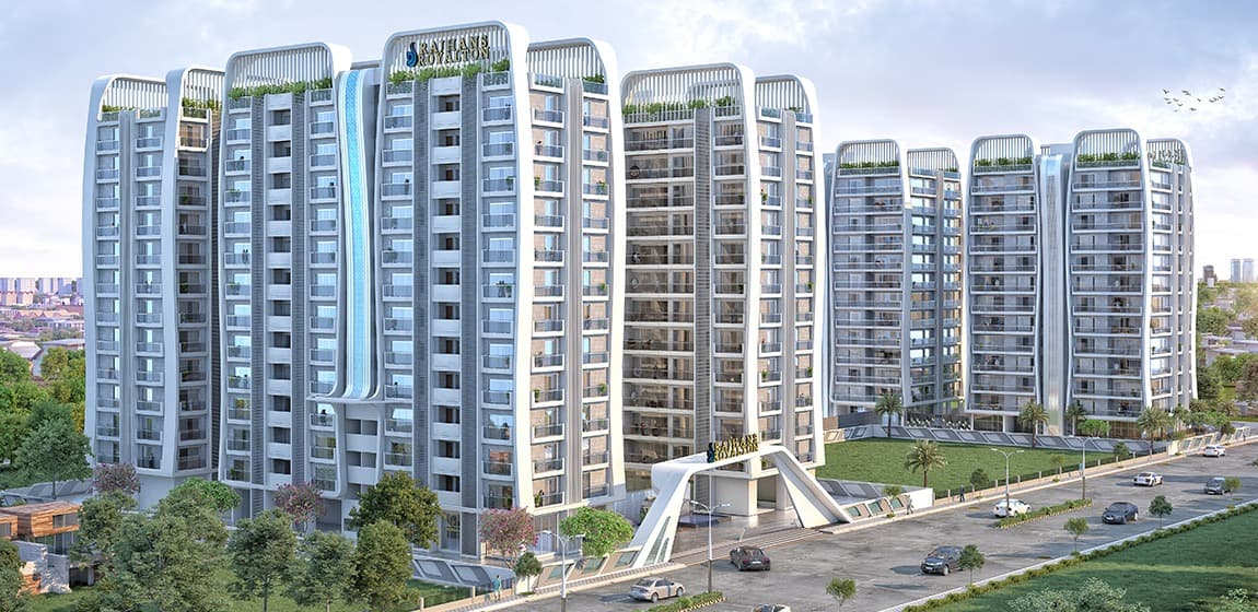 Premium 4 BHK Flat for Sale in Surat. in Vesu