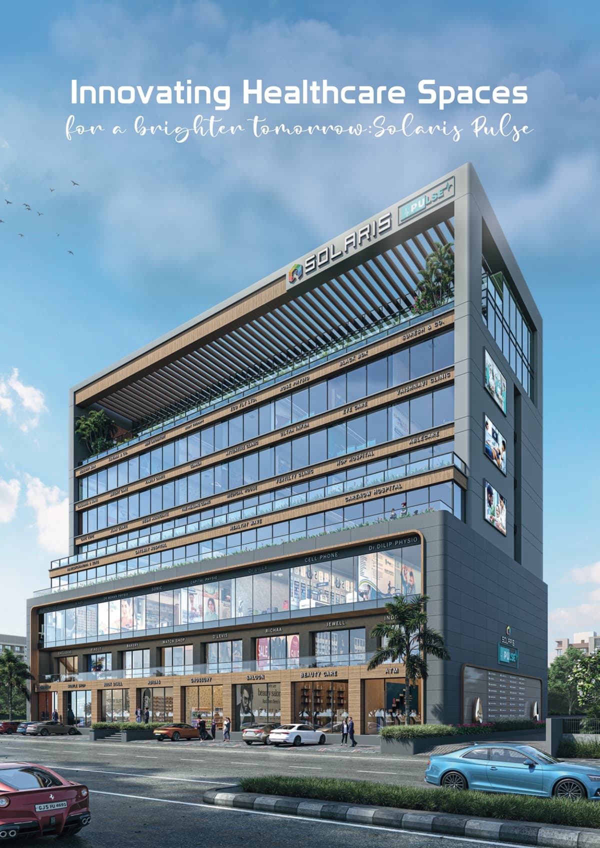 New Launch Commercial Project Showrooms & Offices in Vesu Surat in Vesu, Surat