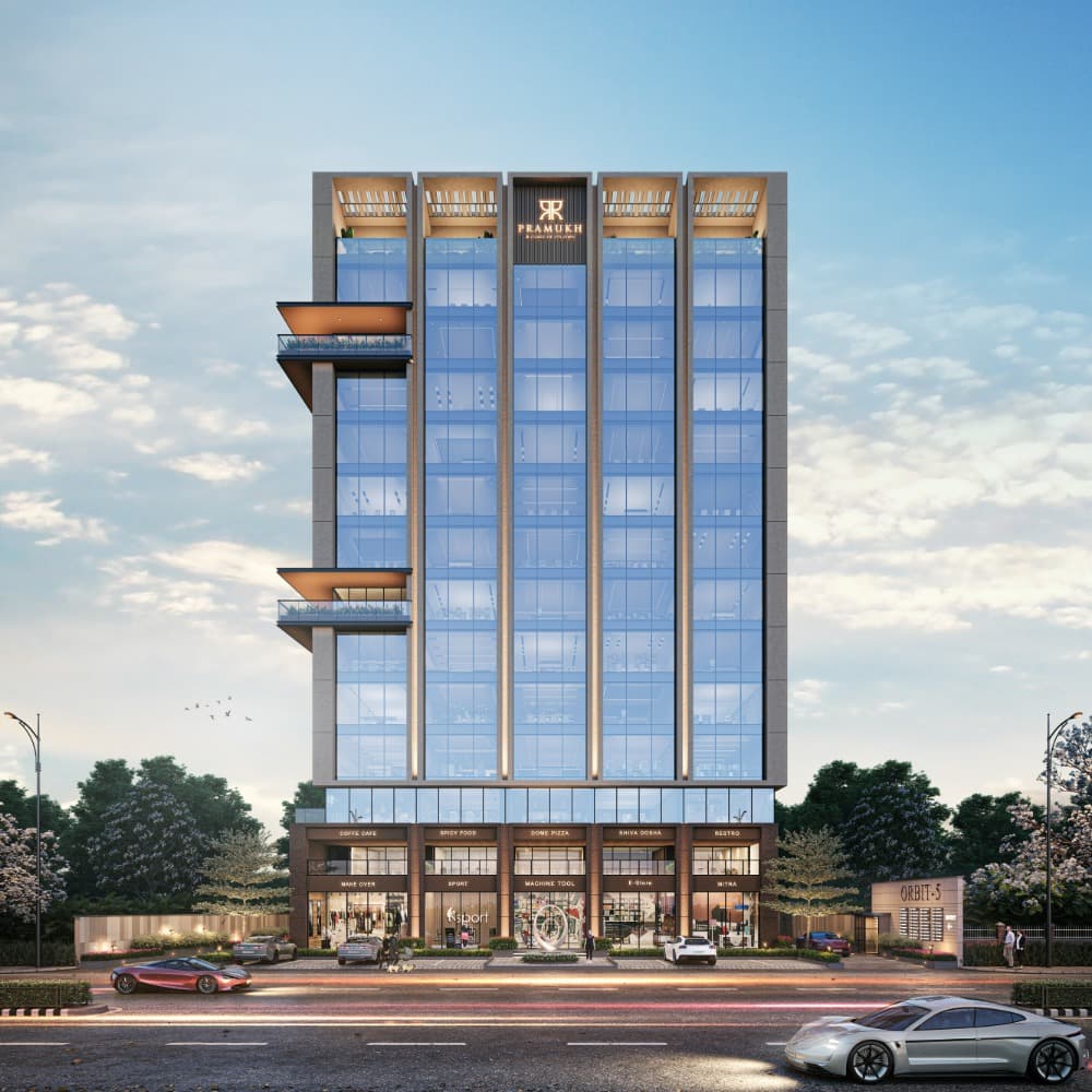 NEW LAUNCH | Premium Corporate Building - 2nd VIP Road, Surat. ✨ in 2nd VIP ROAD