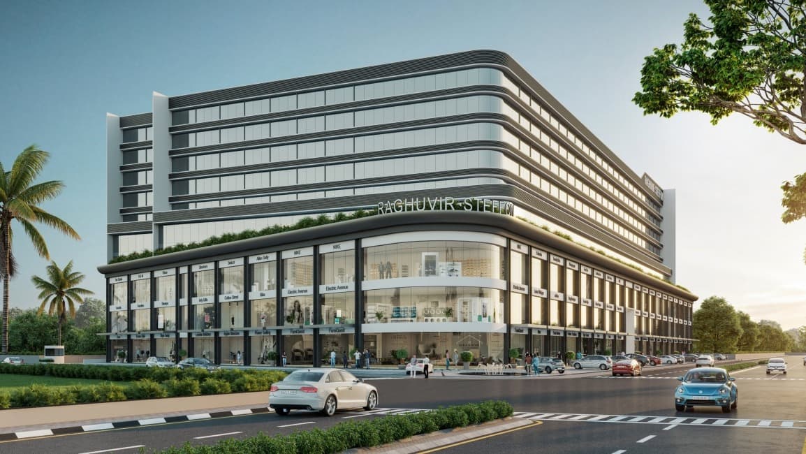 New Launch | Premium Offices & Showrooms | For Sale | VIP Main Road, Surat | in Vesu