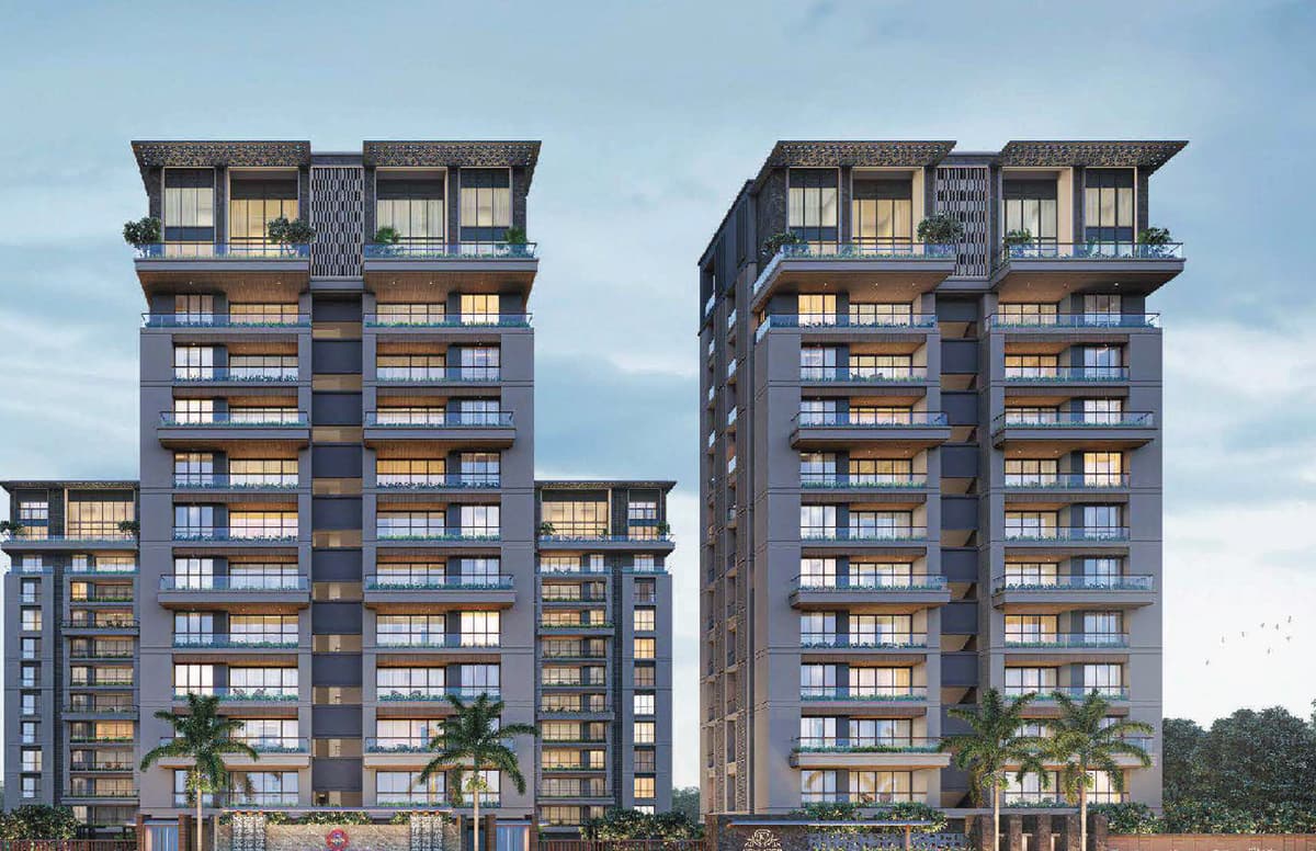 3 & 4 BHK Luxury Flats & Penthouse for Sale in Dumas Surat in Dumas