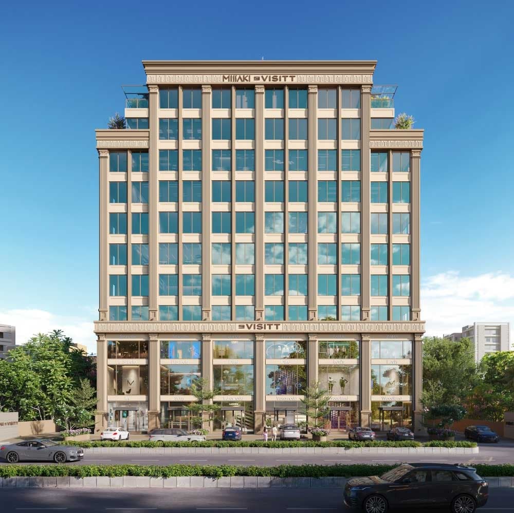 Premium Office Space for Sale on VIP Road Vesu Surat in Vesu