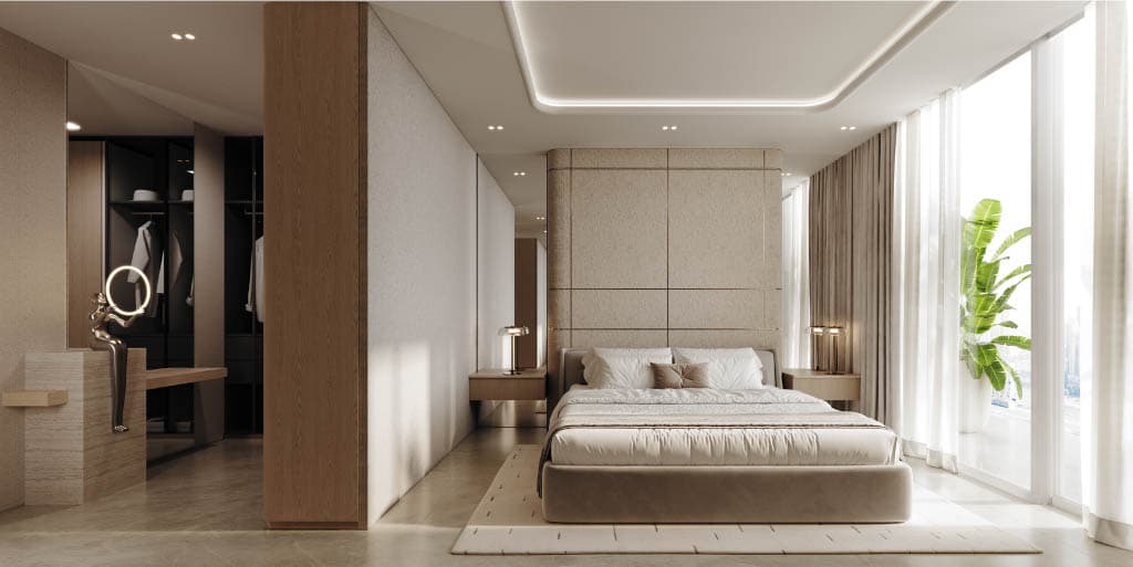 Luxurious 3 BHK Flat for Sale in Burj Vista Elite Residences Dubai in Dubai