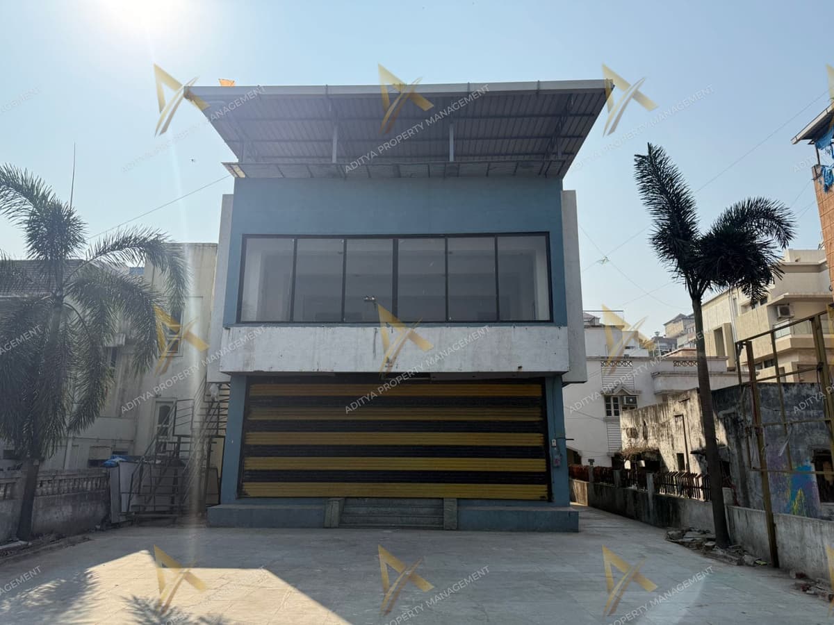 Ground + 1 Floor Commercial House For Rent On Vesu Canal Road, Surat in Vesu