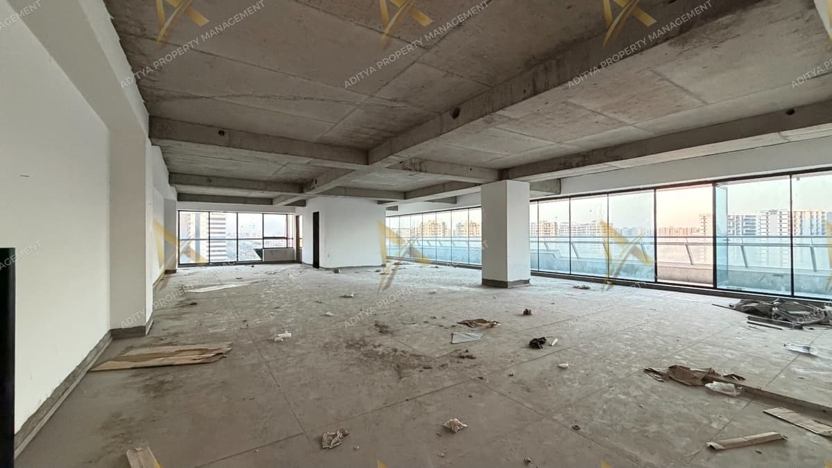 Premium Deck Office For Rent on Vesu Main Road, Surat.