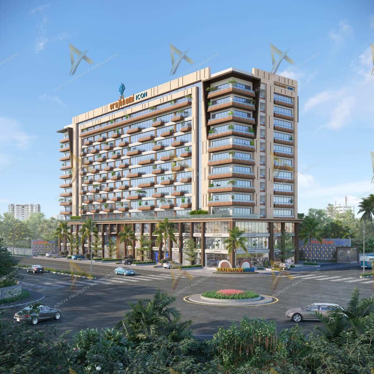 New Launch 476 Sq.Ft Premium Showroom For Sale in New Althan, Surat in Althan