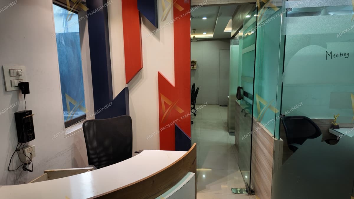 Fully Furnished Corporate Office For Rent - Vesu Main Road, Surat in Vesu