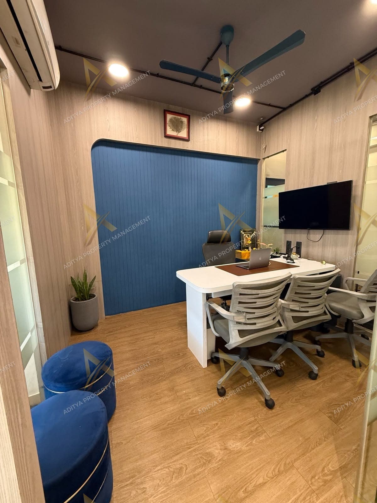 Fully Furnished Office For Rent - Vesu Main Road, Surat.
