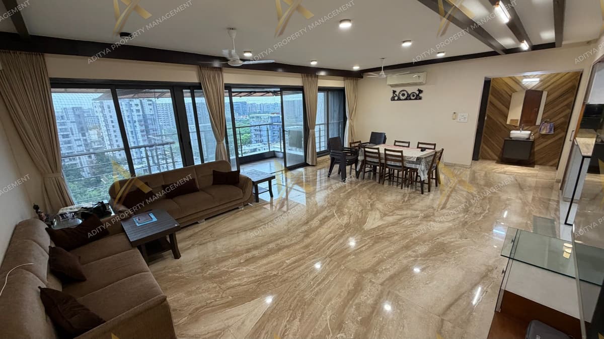 4 BHK Fully Furnished Flat For Rent In Piplod, Surat.