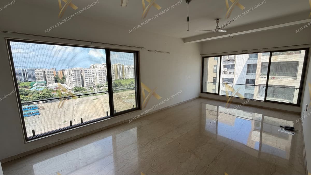 3 BHK Stunning Flat For Rent - VIP Road, Vesu, Surat.