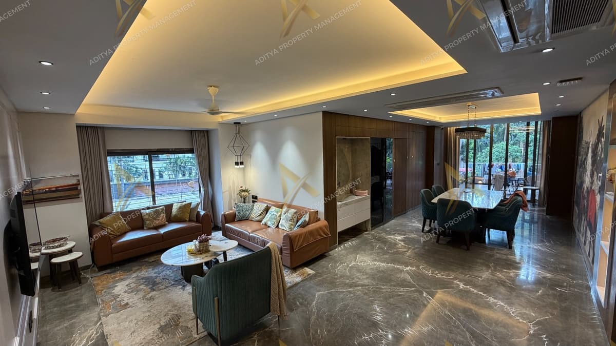 4 BHK Luxurious Flat For Rent - In Parle Point, Surat.