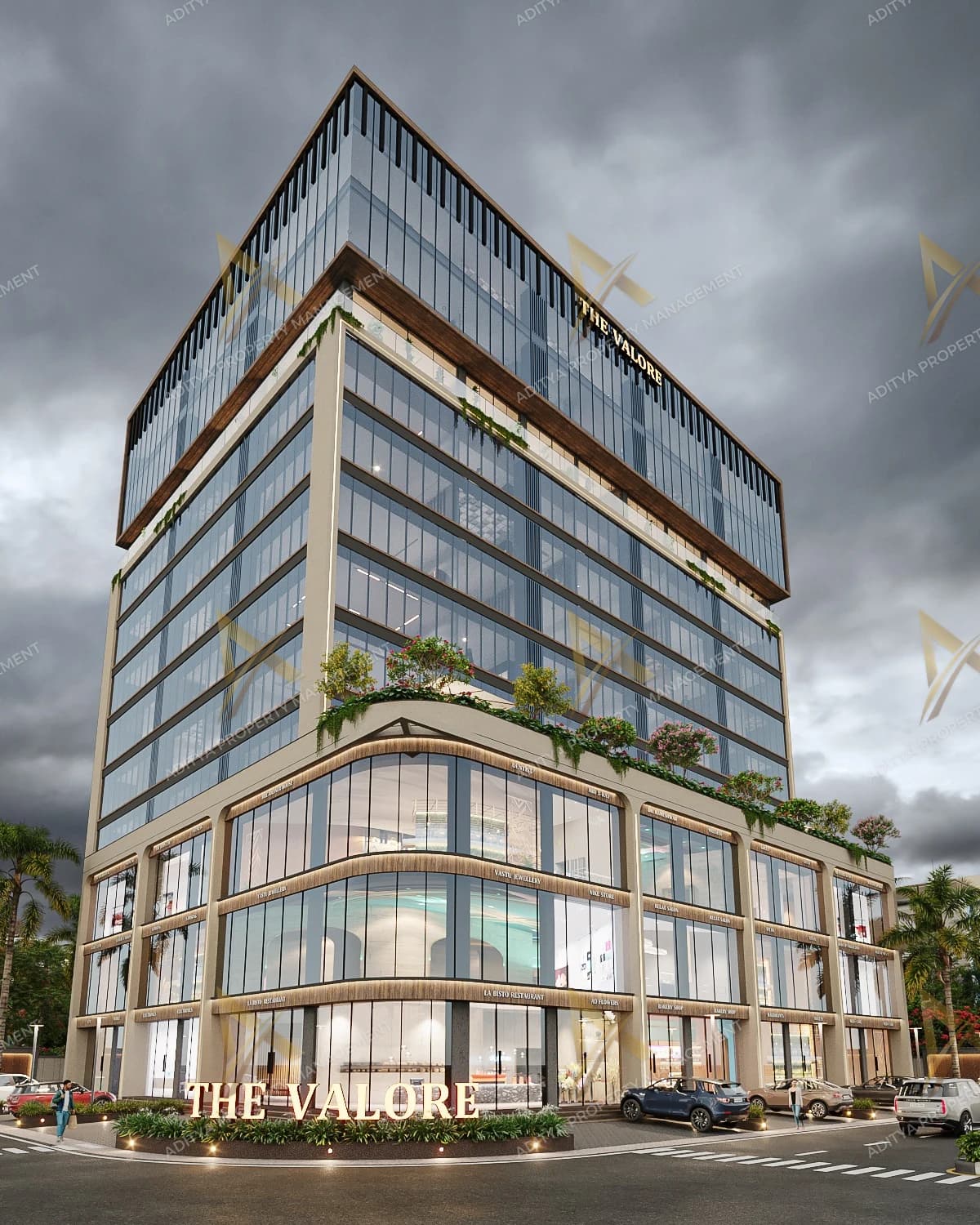 Commercial Office Space For Sale in Piplod, Surat.