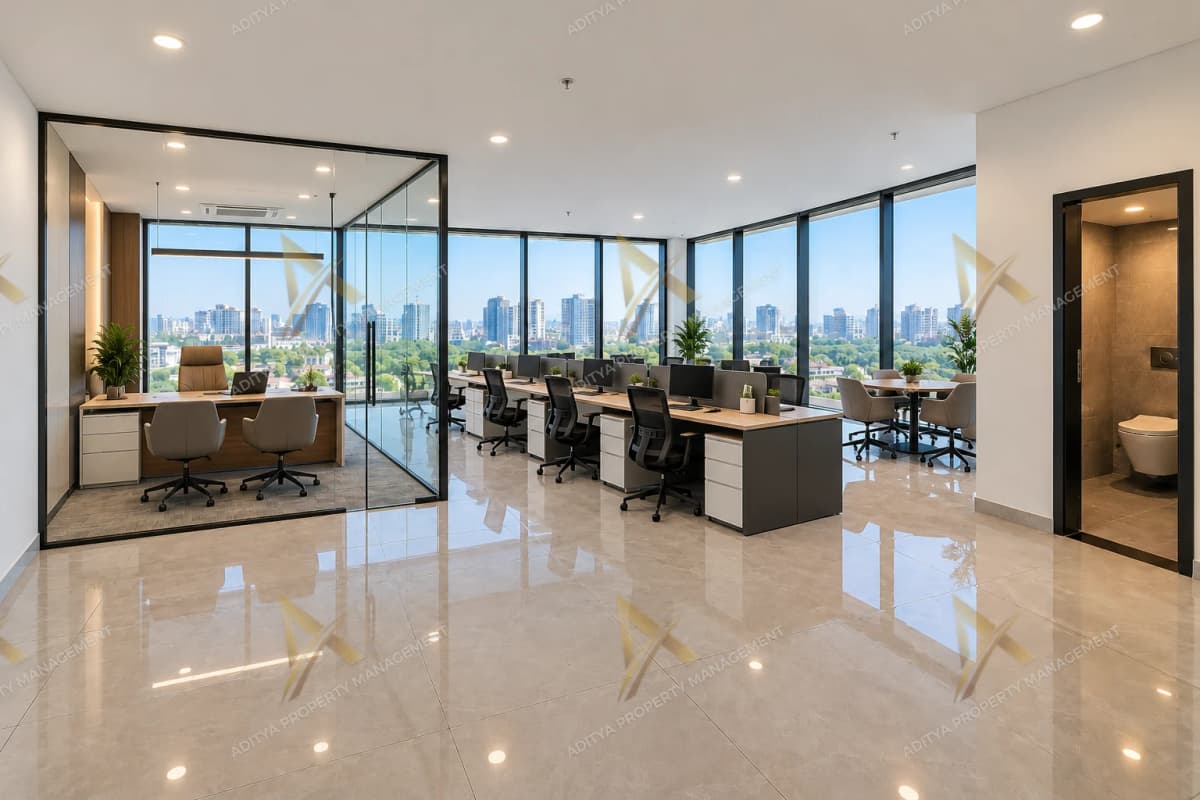 Commercial Office Space For Sale on Vesu Main Road, Surat. in Vesu