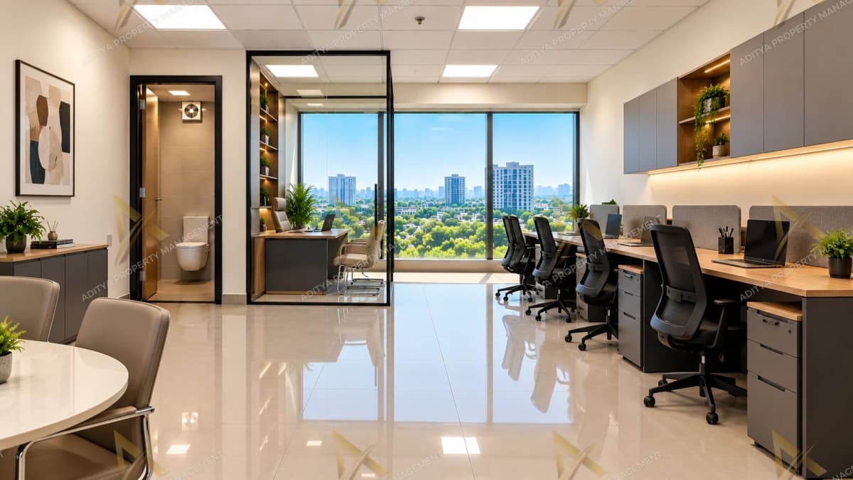 Corporate Office Space for Sale in Vesu, Surat | 628 Sq.Ft