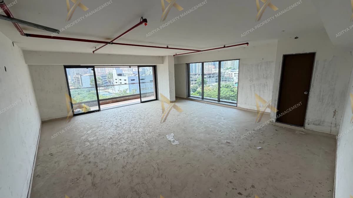 Deck Office For Rent - VIP Road, Vesu, Surat.
