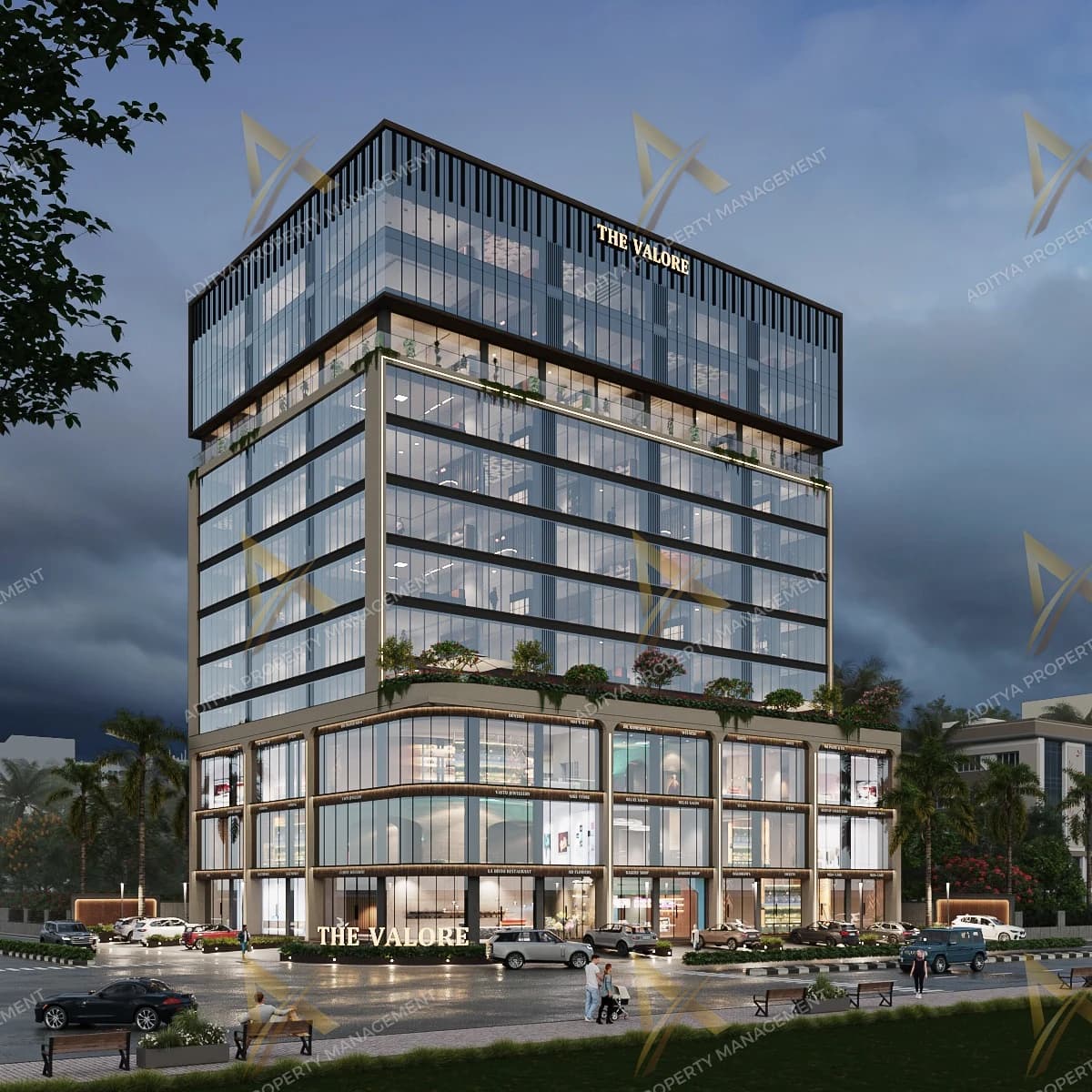 Retail Showroom For Sale in Piplod, Surat. in Piplod, Surat